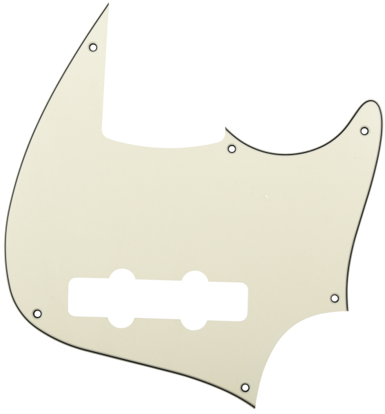 Sandberg California II TT4 & TM4 Pickguard, Parchment
